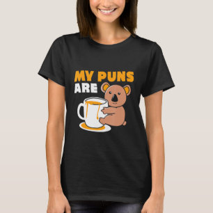 Puns Are Koala Tea T-Shirt