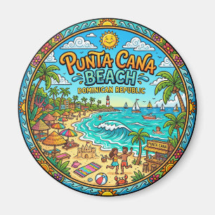 Punta Cana Beach Dominican Republic Magnet