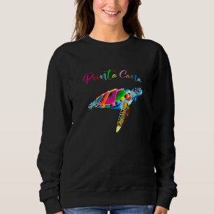 Punta Cana Beach Dominican Republic Sea Turtles Va Sweatshirt