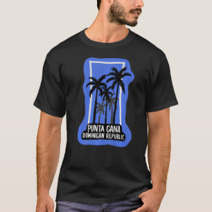 Punta Cana City Dominican souvenir  for men women  T-Shirt