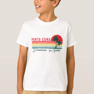 Punta Cana Dominican Palm Tree Beach Vintage T-Shirt