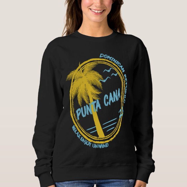 Punta Cana Dominican Republic Spring Break 2023 Sweatshirt (Front)