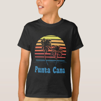 Punta Cana Dominican Republic Sunset Palm Trees T-Shirt
