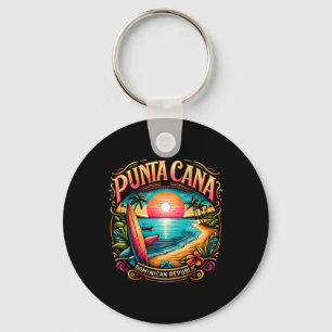 Punta Cana Dominican Republic Vacation Beach  Keychain