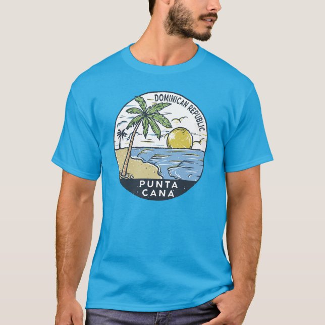 Punta Cana Dominican Republic Vintage T-Shirt (Front)