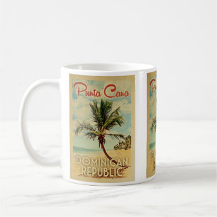 Punta Cana Dominican Republic Vintage Travel Coffee Mug