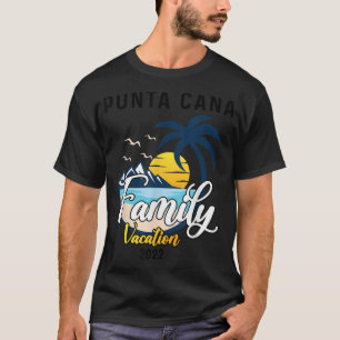 Punta Cana Family Vacation 2022 Matching Dominican T-Shirt