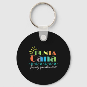 Punta Cana Family Vacation Matching Group Caribbea Keychain