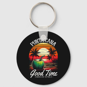 Punta Cana Family Vacation Shirt Dominican Republi Keychain