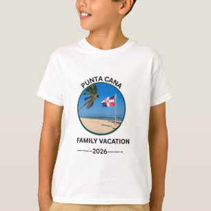 Punta Cana Family Vacation T-Shirt Dominican Repub