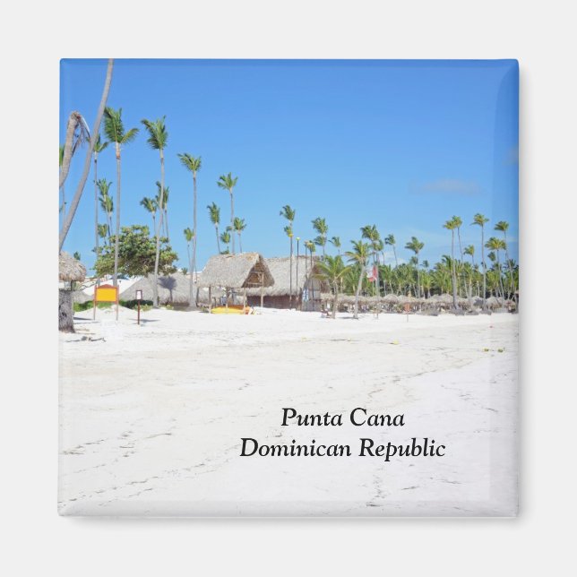 Punta Cana in the Dominican Republic Magnet (Front)