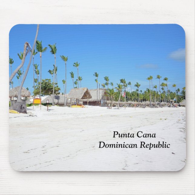 Punta Cana in the Dominican Republic Mouse Pad (Front)