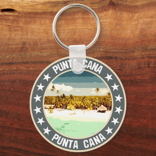 Punta Cana                                         Keychain (Front)