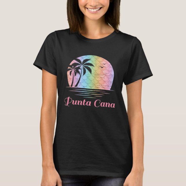 Punta Cana Mexico Vacation Beach Family Group T-Shirt (Front)