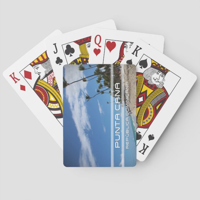Punta Cana República Dominicana Playing Cards (Back)
