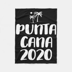 Punta Cana Vacation Trip  Fleece Blanket