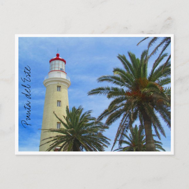 punta del este lighthouse postcard (Front)