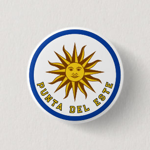 Punta del Este, Uruguay 1 Inch Round Button