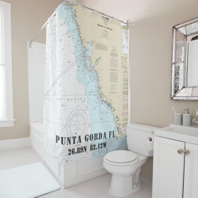 Punta Gorda FL Latitude Longitude Nautical Chart (In Situ)
