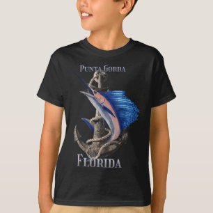 Punta Gorda Florida Swordfish Marlin Ocean Fishing T-Shirt