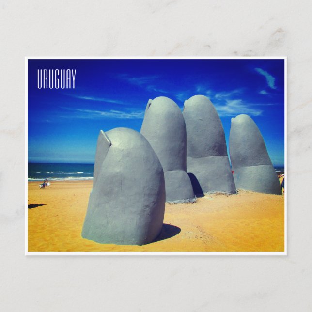 punta hand art postcard (Front)