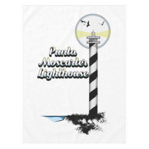 Punta Moscarter Lighthouse Tablecloth