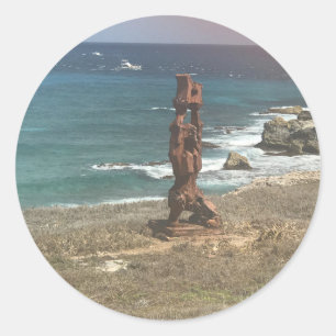 Punta Sur Sculpture, Mexico Stickers