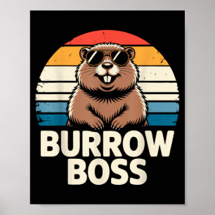 Punxy Phils Groundhog Day Costume February 2nd Bur Poster