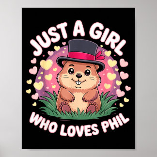 Punxy Phils Groundhog Day Costume February 2nd Cut Poster