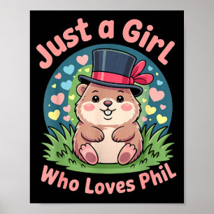 Punxy Phils Groundhog Day Costume February 2nd Cut Poster