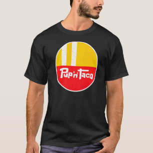 Pup And Taco Retro Vintage Restaurant T-Shirt