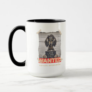 Pup-Lick Intoxication: The Elegant Afghan Hound's Mug