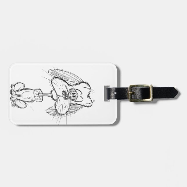 Pup! Luggage Tag (Front Horizontal)