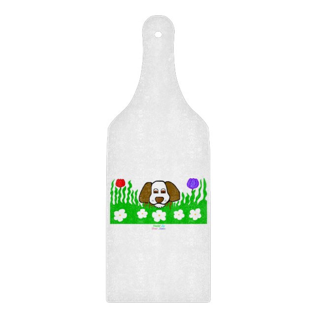 Pup N Play Glass Cutting Board (Front)