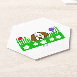 Pup N Play Hexagon Paper Coaster