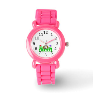 Pup N Play Kids Pink Silicone Watch