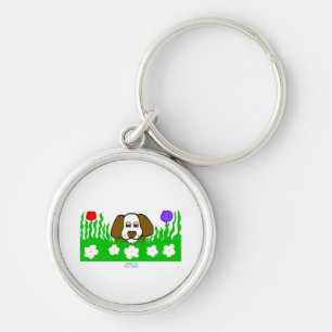 Pup N Play Premium Round Keychain