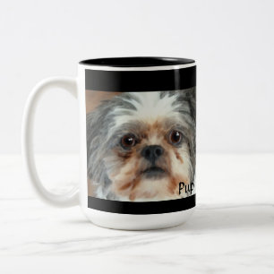 PUP ON A CUP Lhasa Apso Toy Dog Gift Mug