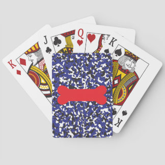 Pup Pride Inspired Camo Design Classic Playing Car Cards
