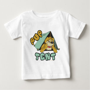 Pup Tent Camping Baby T-Shirt