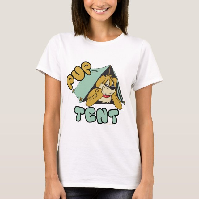 Pup Tent Camping T-Shirt (Front)