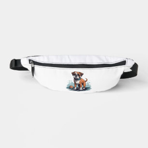 PupArt Design Boxer Briefs - Funny Dog Graphic Fanny Pack