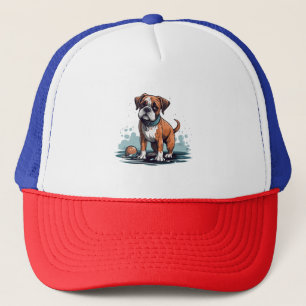 PupArt Design Boxer Briefs - Funny Dog Graphic Trucker Hat