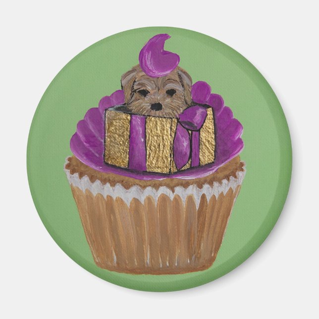 Pupcake Magnet (Front)