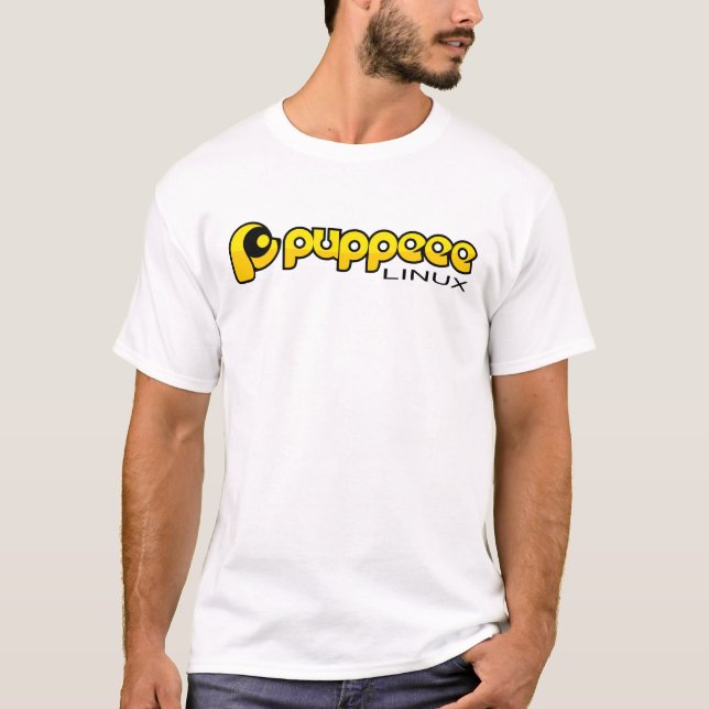 Puppeee Linux T-Shirt (Front)