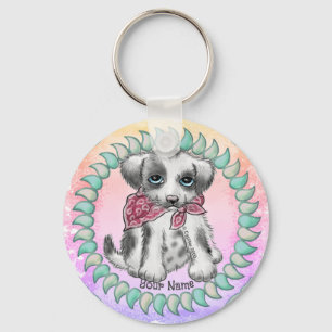 Pupper Dog  Keychain