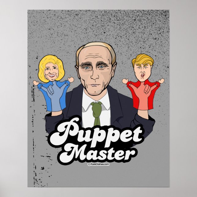 Puppet Master Putin Poster (Front)