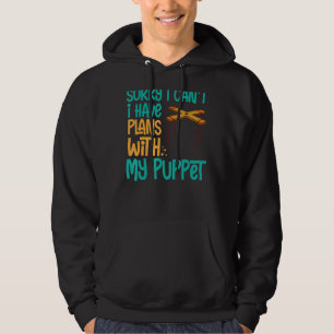 Puppeteer Doll Ventriloquist Puppet Theatre Puppet Hoodie