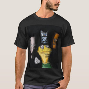 Puppets in the dark ( Erica Crooks puppet art ) T-Shirt