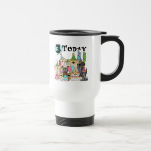 Puppies 3rd Birthday Bash Tshirts and Gifts Travel Mug